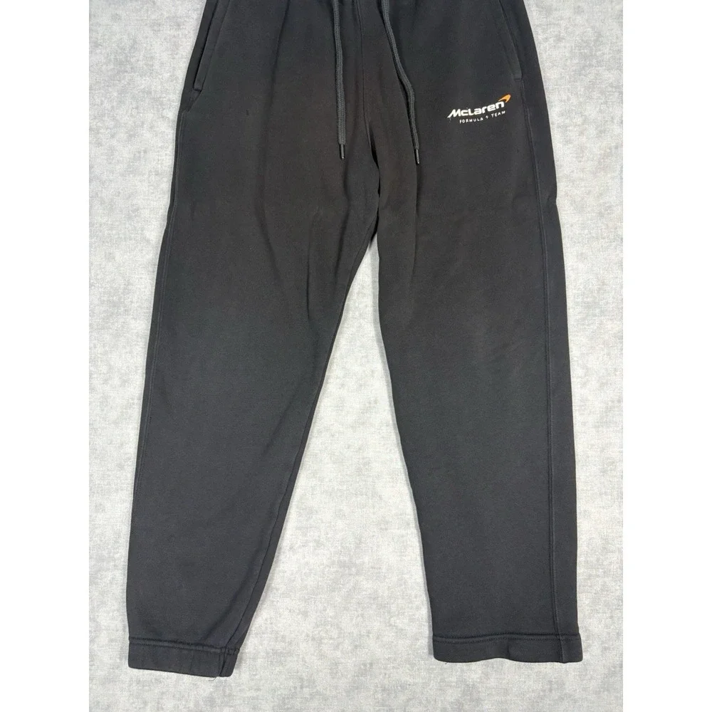 Hollister McLaren Formula 1 Team Sweatpants Mens XS Black F1 Racing Joggers